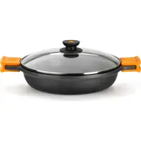 Pinti Inox bra efficace plat à four a270536/ ø36cm/ fonte d'aluminium/ convient à l'induction