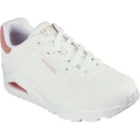 SKECHERS Baskets basses 'Uno - Pop Back' blanc cassé