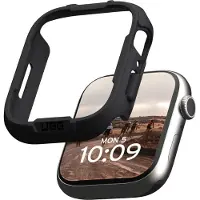 Uag Scout | Coque Bumper pour Apple Watch 7 / 8 / 9 - 45 mm - Noir
