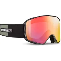 Julbo - Masque de ski photochromique - Launcher Reactiv 1-3 HC Black/Green en Silicone - Vert