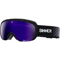 Sinner Marble Otg Ski Goggles Doré Double Full Orange Mirror/ CAT3