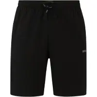 BOSS Short en coton stretch à logo brodé