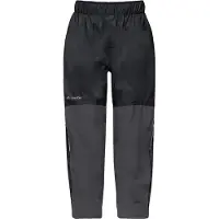 Vaude Kids Escape Pants VI, pantalons de pluie, noir