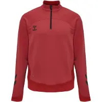 Hummel Sweat de sport rouge / noir