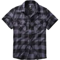 Brandit Chemise marine / gris foncé