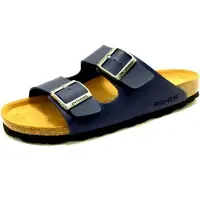 Rohde Chaussures de ville pour hommes Grado, sandales, couleur bleue, style décontracté