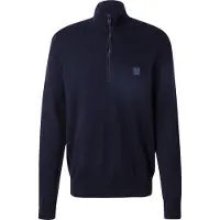 BOSS Pull-over 'Kanobix_S' bleu foncé