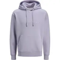 Jack & Jones Sweat-shirt 'JJEStar' lavande / blanc