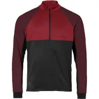 Vaude Bike Qimsa Half Zip Long Sleeve T-shirt Violet M Homme