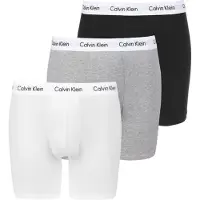 Calvin Klein Slips 3 Units Blanc,Noir,Gris XL Homme