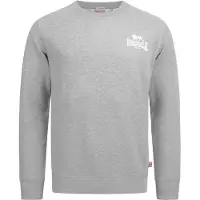 Lonsdale Sweat-shirt 'LONGRIDGE' gris chiné / blanc