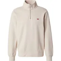 Levi's Sweat-shirt 'Original Housemark Quarter-Zip Pullover' crème