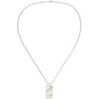 Calvin Klein Chaîne 'WAVES' argent
