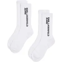 Karl lagerfeld JEANS Chaussettes noir / blanc