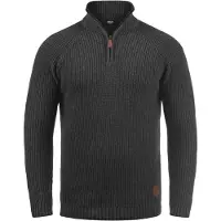 !Solid Pull-over 'Xenox' gris