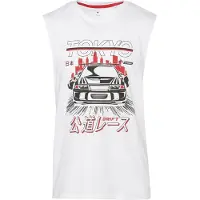 KOROSHI T-Shirt rouge / noir / blanc