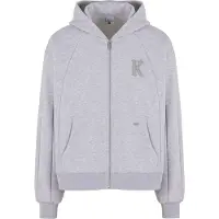 Karl kani Veste de survêtement gris
