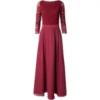 Swing Robe de soirée canneberge / rouge vif
