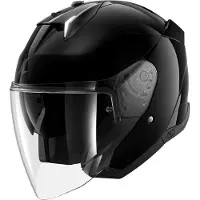 Shark Skwal I3 Jet Blank Noir BLK Taille XS