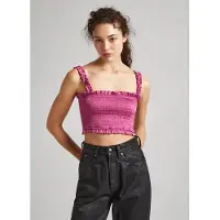 Pepe Jeans Divinity Sleeveless Blouse Rose L Femme