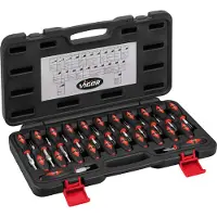 Vigor Jeu d'outils de déverrouillage de câbles V4451 Nombre d'outils : 23