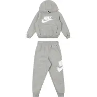 Nike 86l135 Fleece Long Sleeve Set Gris 4-5 Years Garçon