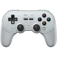 8Bitdo Pro2 (Android, Framboise Pi 3, iOS, PC, Steam Machine, Switch), Manette, Gris