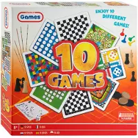 Hobby Mate Creative Craft Group Jeux de société Boîte classique 10-en-1 Set de jeu