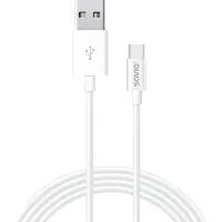 Savio Câble USB CL-125 USB 2.0 1 m USB A USB C Blanc