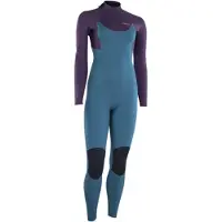 iON Element 5/4 Mm Woman Long Sleeve Back Zip Neoprene Suit Bleu M Femme