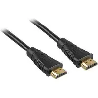 Sharkoon HDMI (Typ A) — HDMI (Typ A) (5 m), Câble vidéo, Noir