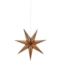 Markslöjd Étoile suspendue Bronze pailleté, H 45 cm x P 16 cm x L 45 cm