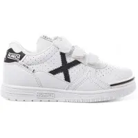 Munich G3 Profit Velcro In Indoor Football Shoes Blanc EU 26 Enfants