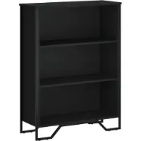 vidaXL Bibliothèque noir 80x31x106 cm bois d'ingénierie