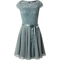 Swing Robe de cocktail bleu-gris