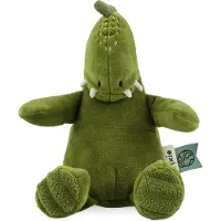 Trixie Doudou - peluche bébé dino douce en coton