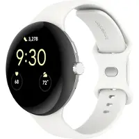 IMoshion Bracelet en silicone⁺ pour Google Pixel Watch 5 / 4 / 3 (45 mm) - Taille L - Blanc