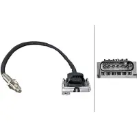 Hella Capteur NOx urée M20X1,5 6 pôles 390 mm câble pour e.a. OPEL INSIGNIA