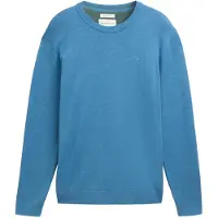 Tom Tailor 1039805 Basic Sweater Bleu M Homme