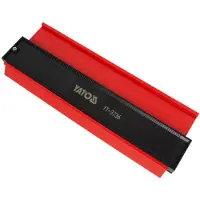 YATO Gabarit de contour professionnel Gabarit de profil Gabarit de mesure Gabarit de palpage Gabarit contours TOP