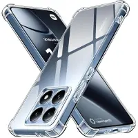 Screen Guard Professional Crystal Soft Airbag Bumper (Xiaomi 14T), Coque pour téléphone portable, Transparent
