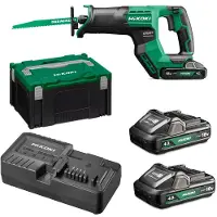 HiKOKI Scie alternative sans fil CR18DMA (4,0 Ah) (mallette de transport)