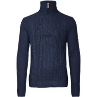 Blend Pull-over bleu marine