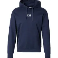 Emporio Armani pour homme. 8NPM32_PJVRZ Core Identity sweat-shirt à capuche en coton marine (XS), Casuel, Manche longue