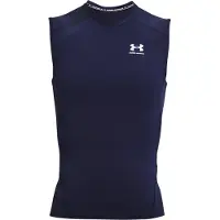 Under Armour T-Shirt fonctionnel bleu foncé / blanc