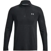Under Armour Stride Seamless Half Zip Long Sleeve T-shirt Noir M Homme