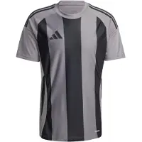 Adidas Striped 24 Short Sleeve T-shirt Gris XL Homme