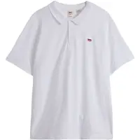 Levi's T-Shirt 'Housemark Polo (Big & Tall)' rouge cerise / blanc