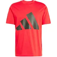 Adidas Essentials Big Logo Short Sleeve T-shirt Rouge L / Regular Homme