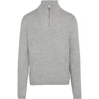 QS Pull-over gris chiné